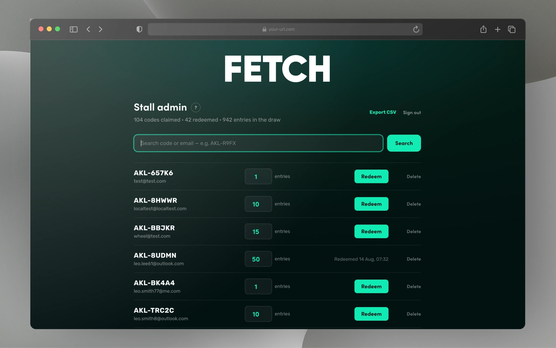 Admin Panel