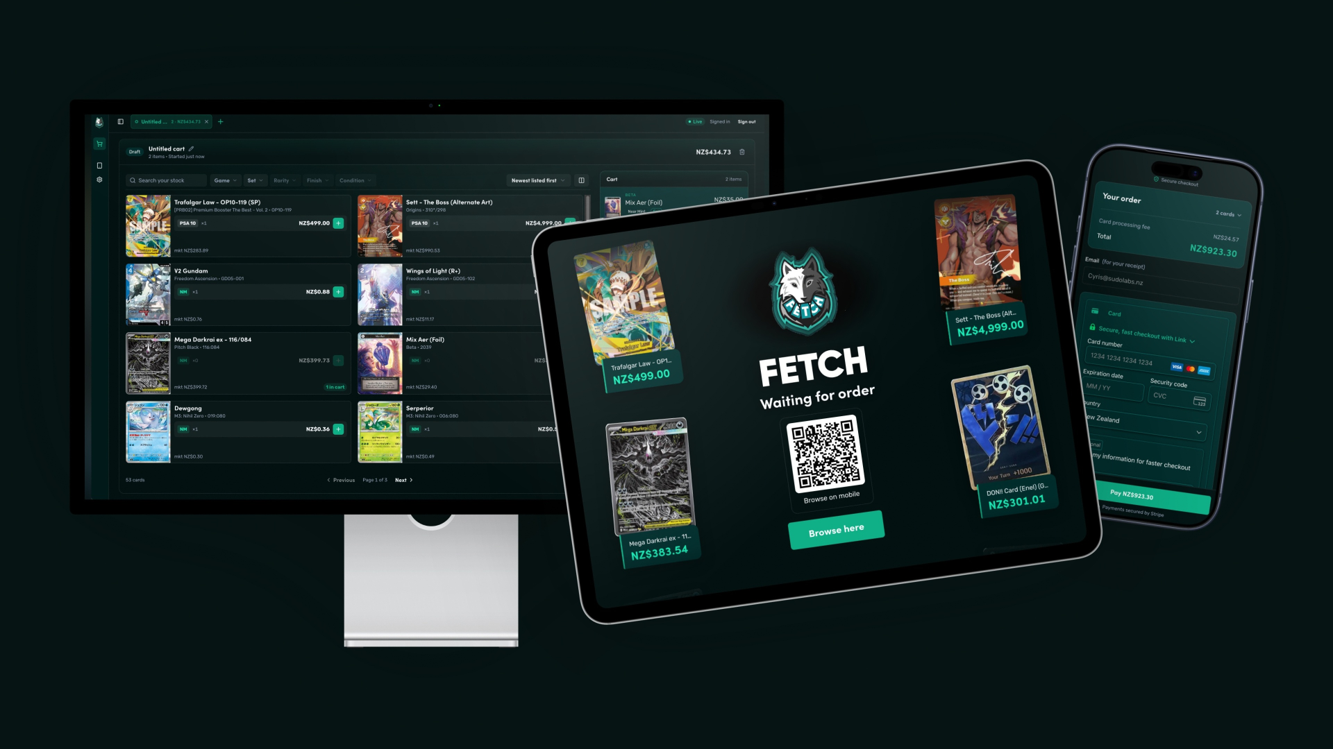 Fetch TCG - Kiosk